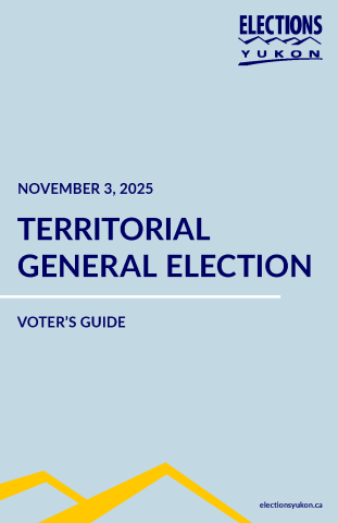 Territorial General Election Voter's Guide