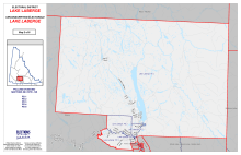 Lake Laberge PD1 Map